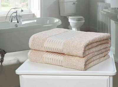 B&Q -  Windsor 2 Piece Towel Bale Pure Cotton