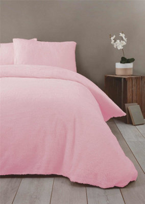Rapport Sherpa Fleece Duvet Cover Bedding Sets from B&Q