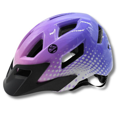 Six Peaks Junior Cycling Helmet Light Purple Small 5256Cm from B&Q