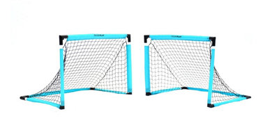 Precisionplay Quick Folding Goals (Set Of 2) 3' X 2' from B&Q