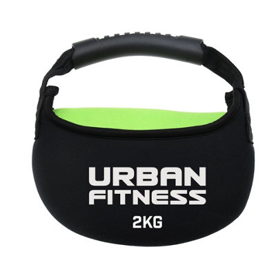 Urban Classics Urban Fitness Fabric Kettlebell 2Kg from B&Q