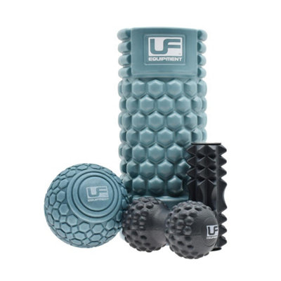 Urban Classics Urban Fitness 4 Piece Massage Set Turquoise/black from B&Q