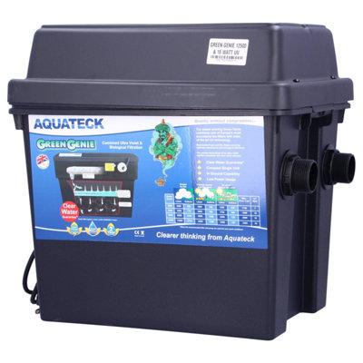 Lotus Green Genie Filter 12500 Water Filtration Solution For Your Garden Pond from B&Q