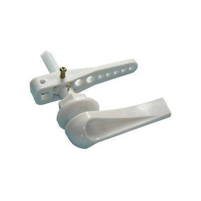 Primaflow Wc Cistern Handle White Plastic M2066Durable Flush Handle For Toilets from B&Q
