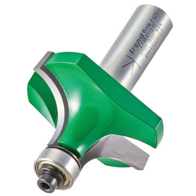 Trend C198x1/2Tc 1/2" Tct Bearing Guided Rounded Over Edge Ovolo 16Mm Radius