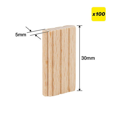 trend ten/5x30/100 5mm x 30mm loose tenons festool domino - Image 3