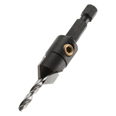 Trend Snappy Tct Tipped Countersink 3.5mm 9/64 X 12.7mm Drill Bit Snap/cs/12Tc from B&Q