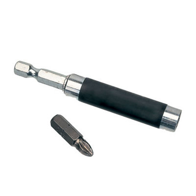 Trend Snappy Magnetic 78mm Bit Holder Sliding Barrel + X1 No2 Pozi Bit Snap/msh from B&Q
