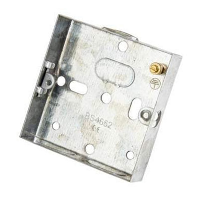 Niglon Epd 1 Gang Metal Box 16mm (Pack Of 10) from B&Q