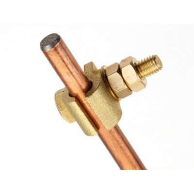 Niglon Copper Bond Earth Rod (9.5mm) X 4Ft (1200mm) from B&Q