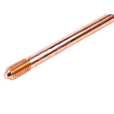 Niglon Earth Rod 4 Feet Extendible Copper Bond Copper 16mm Xcber458 from B&Q