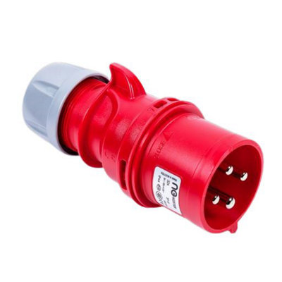 Niglon 57320 32A 3P+E 415V Plug Ip44 from B&Q