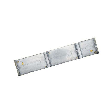 Niglon Des221 2X2X1 Gang Box 35mm Steel from B&Q