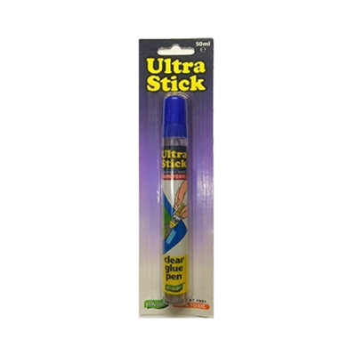 Ultratape Clear Glue Pen 50Ml "ultra" Stick from B&Q