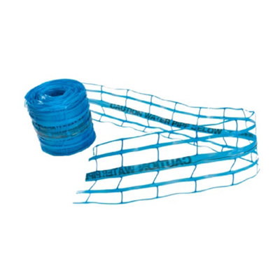 Ultratape 200mm X 100M "caution Gas Pipe Below" from B&Q