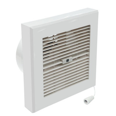 Airmaster 6" Extractor Fan With Pull Cord from B&Q