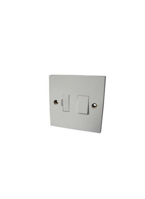 Primaflow 13A Switched Fused Spur CedspsCompact 86 X 86 mm White For Home Wiring from B&Q