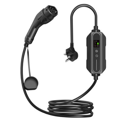 B&Q -  Ev Charger Type 2 With 7M Cable 13A Variable