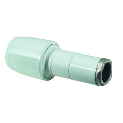 Hep2O Socket Reducer White 22X15mm Hd2/22W from B&Q