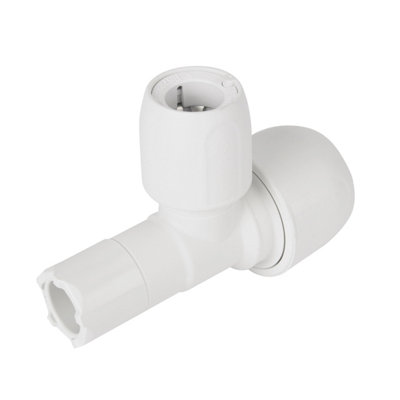 Hep2O Branch Reduced Spigot Tee 22X22X15mm Hd15/22W from B&Q