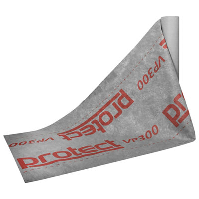 Glidevale Type Lr Grey Roofing Felt Underlay(L)50M (W)1M from B&Q