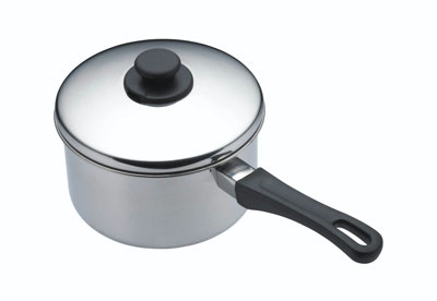 KitchenCraft Masterclass Stainless Steel Citrus Fruit Squeezer With Wide Handles And Spout from B&Q