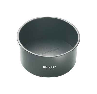 B&Q -  Non-Stick 18Cm Loose Base Deep Cake Pan