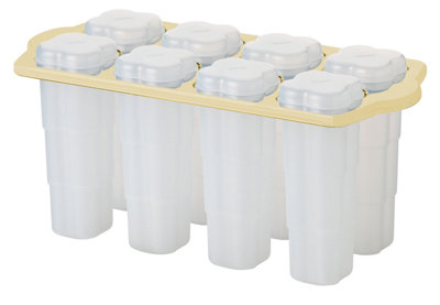 Kitchencraft Unisex White Deluxe Ice Lolly Makers, Set Of 8 Ice Lolly Moulds In - Image 5