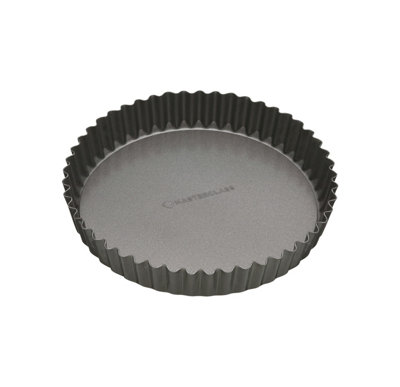 Masterclass Non-Stick 20Cm Loose Base Fluted Quiche Tin from B&Q