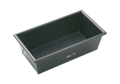 Rackhams Grey Non-Stick 1Lb Box Sided Loaf Pan - Steel - Baking Tin - Image 5
