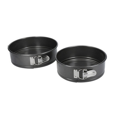 Masterclass Twin PackNon-Stick 20Cm And 23Cm Spring Form Pans from B&Q