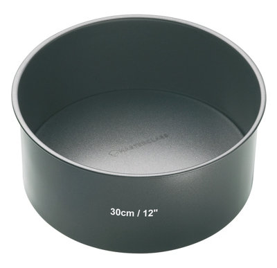 B&Q -  Non-Stick 30Cm Loose Base Deep Cake Pan