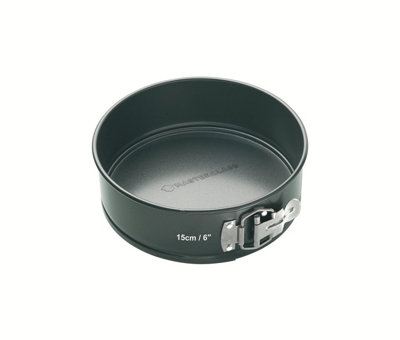 Masterclass Non-Stick 15Cm Loose Base Spring Form Cake Pan from B&Q
