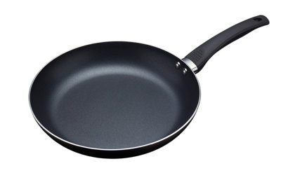 Kitchencraft Non-Stick Frying Pan 11 Inch. With Cool-Touch Handle - Black
