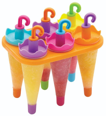 Kitchencraft Set Of 6 Umbrella Lolly Makers With Stand from B&Q