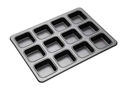 Masterclass Non-Stick 12 Hole Brownie Pan from B&Q