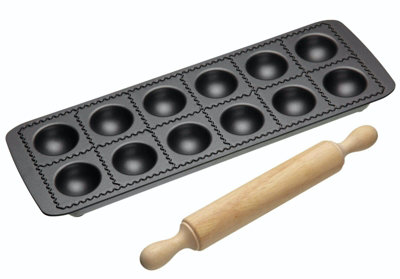 Kitchencraft World Of Flavours Italian Non-Stick Ravioli Mould from B&Q