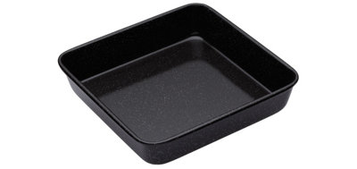 Masterclass Vitreous Enamel Square Pan from B&Q