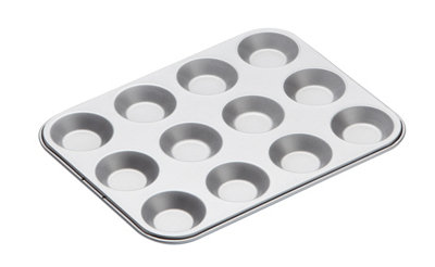 B&Q -  Non-Stick Twelve Hole Shallow Pan
