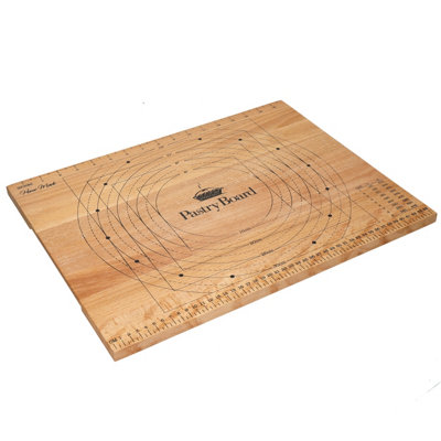 KitchenCraft Home Made Wooden Pastry Board With Measures from B&Q