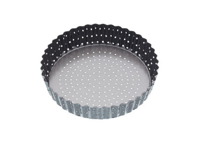 Masterclass Crusty Bake Non-Stick Fluted Round Quiche Tin 18Cm