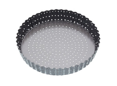 Masterclass Crusty Bake Non-Stick Fluted Round 23Cm Quiche Tin from B&Q