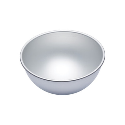 Masterclass Silver Anodised 20Cm Hemisphere Cake Pan from B&Q