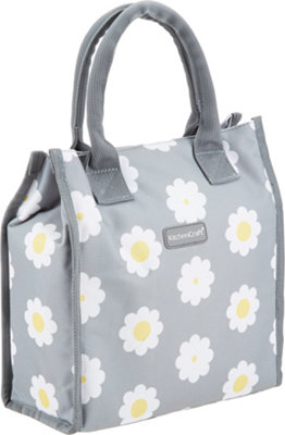 Kitchencraft 4 Litre Retro Flower Dot Lunch / Snack Cool Bag from B&Q