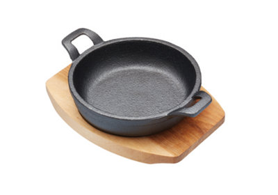 B&Q - Artesà Artesa Cast Iron Mini 12.5Cm Gratin Dish