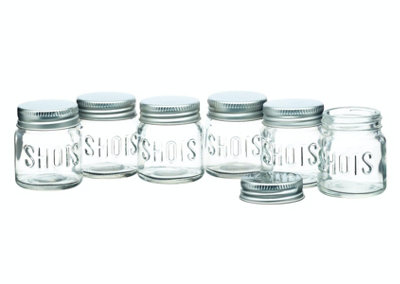 Barcraft Mini Glass Drinks Jars from B&Q