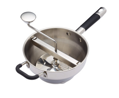 Masterclass Unisex Grey Moulin Sieve Rotary Food Mill Purée Maker In - Image 4