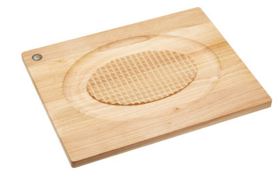 Masterclass Wooden Spiked Carving Board from B&Q