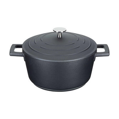 MasterClass Master Class Induction Aluminium 20Cm Casserole Dish from B&Q