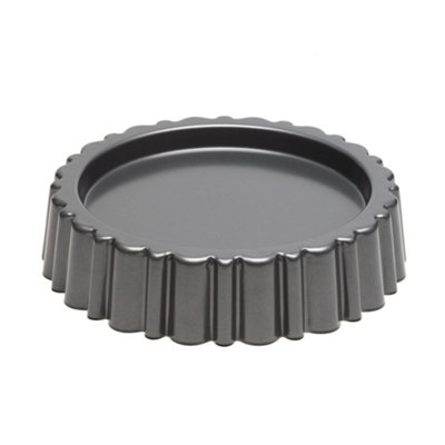 Chicago Metallic Grey Carbon Steel Non-Stick Mary Ann Cake Pan from B&Q